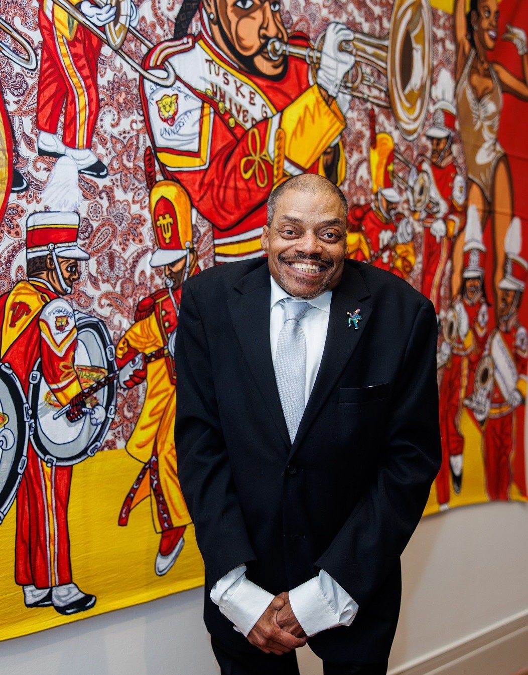 Artist Keith Duncan brings 'Battle of the Bands' to the College Football Hall of Fame