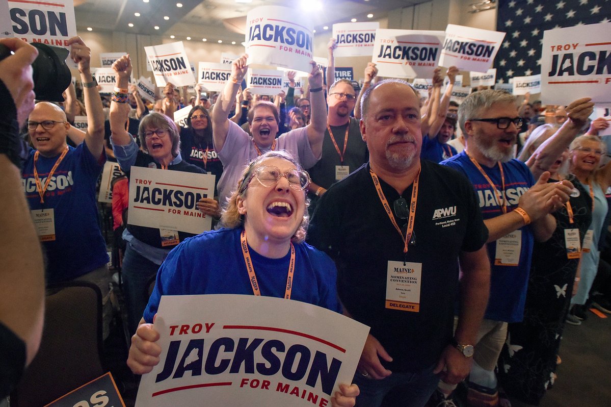 Democrats flood Troy Jackson with cash as he races to catch Susan Collins