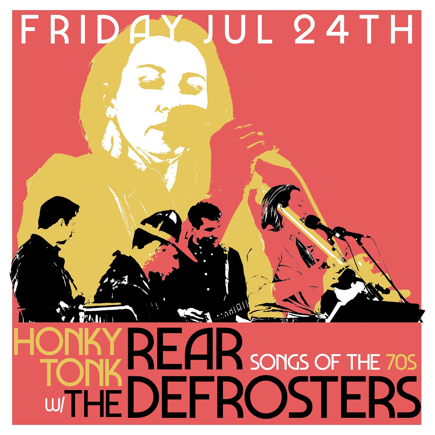 Nova Arts hosts The Rear Defrosters for country and western night on July 24
