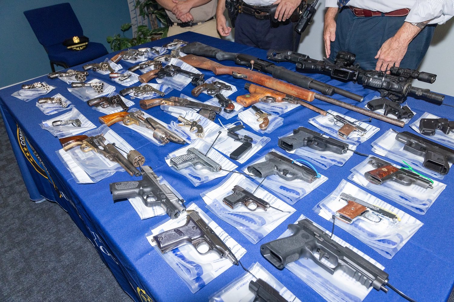From ghost guns to revolvers: Here’s what authorities collected at Staten Island buyback event