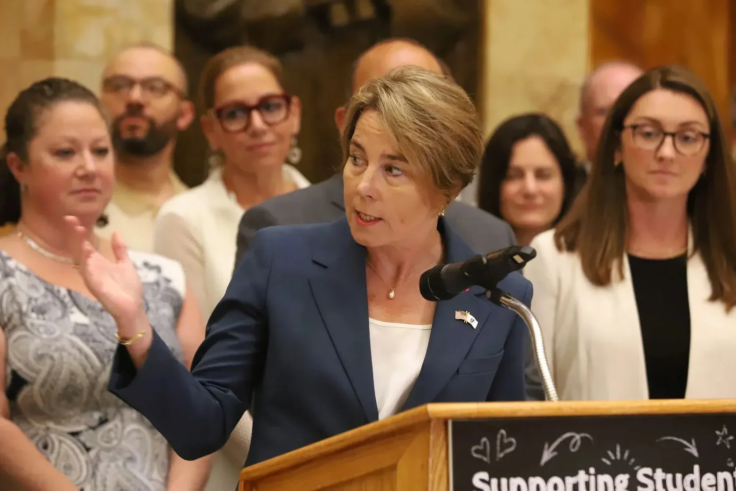 Healey seeks $100M more for schools, days after signing budget