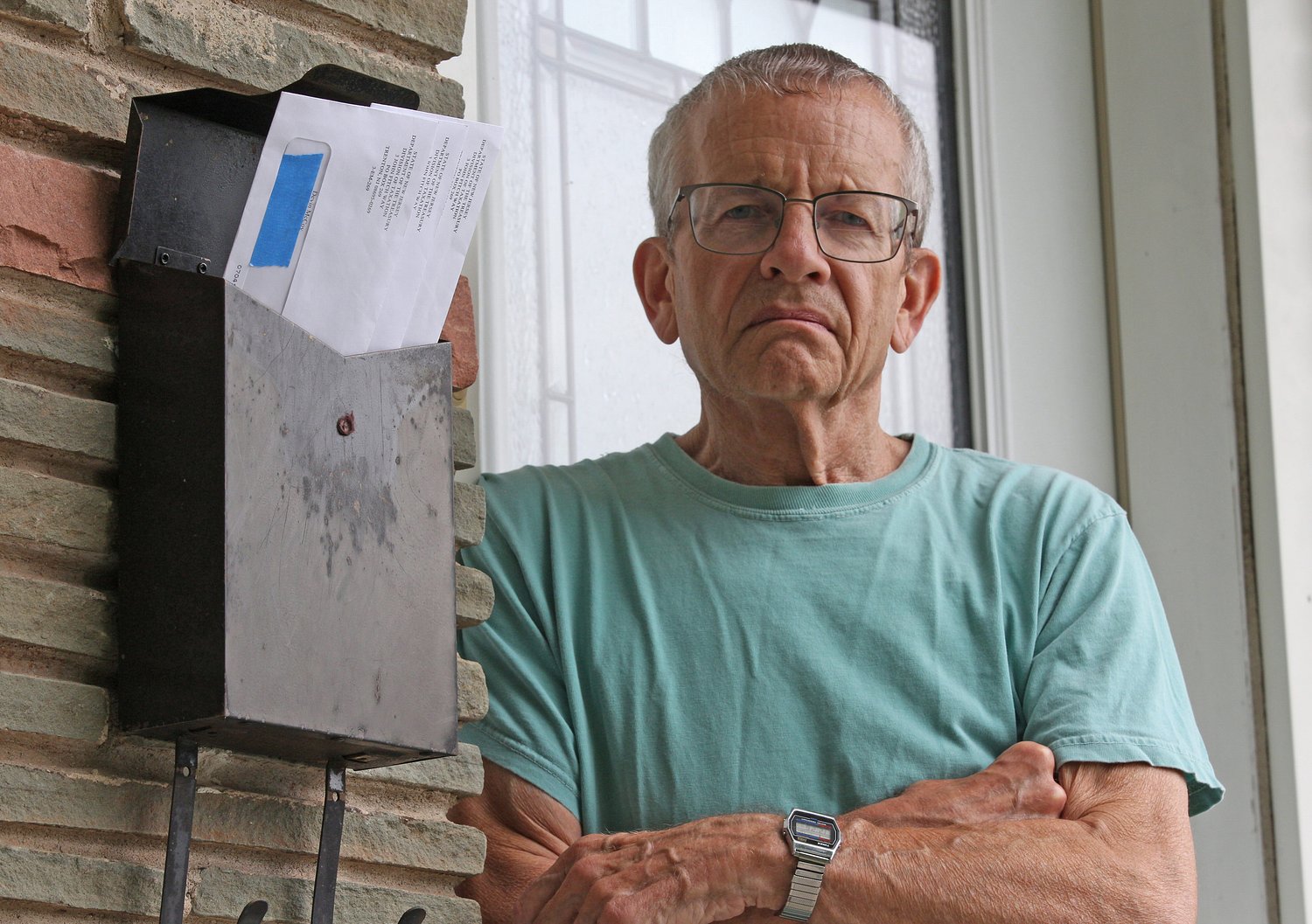He received tax notices in strangers’ names at his address. Again. What gives?