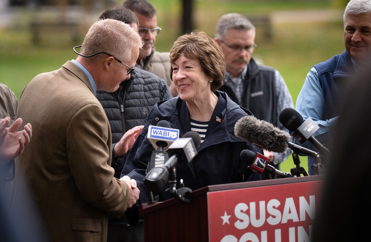 Susan Collins floats Mitt Romney to chart a long-term fix for Social Security