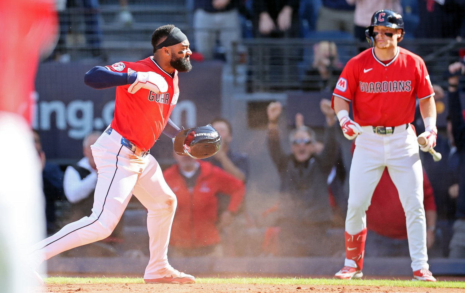 Gavin Williams’ historic strikeouts, Petey Halpin’s blast lead Cleveland to ALCS Game 3 win: Guardians by the numbers