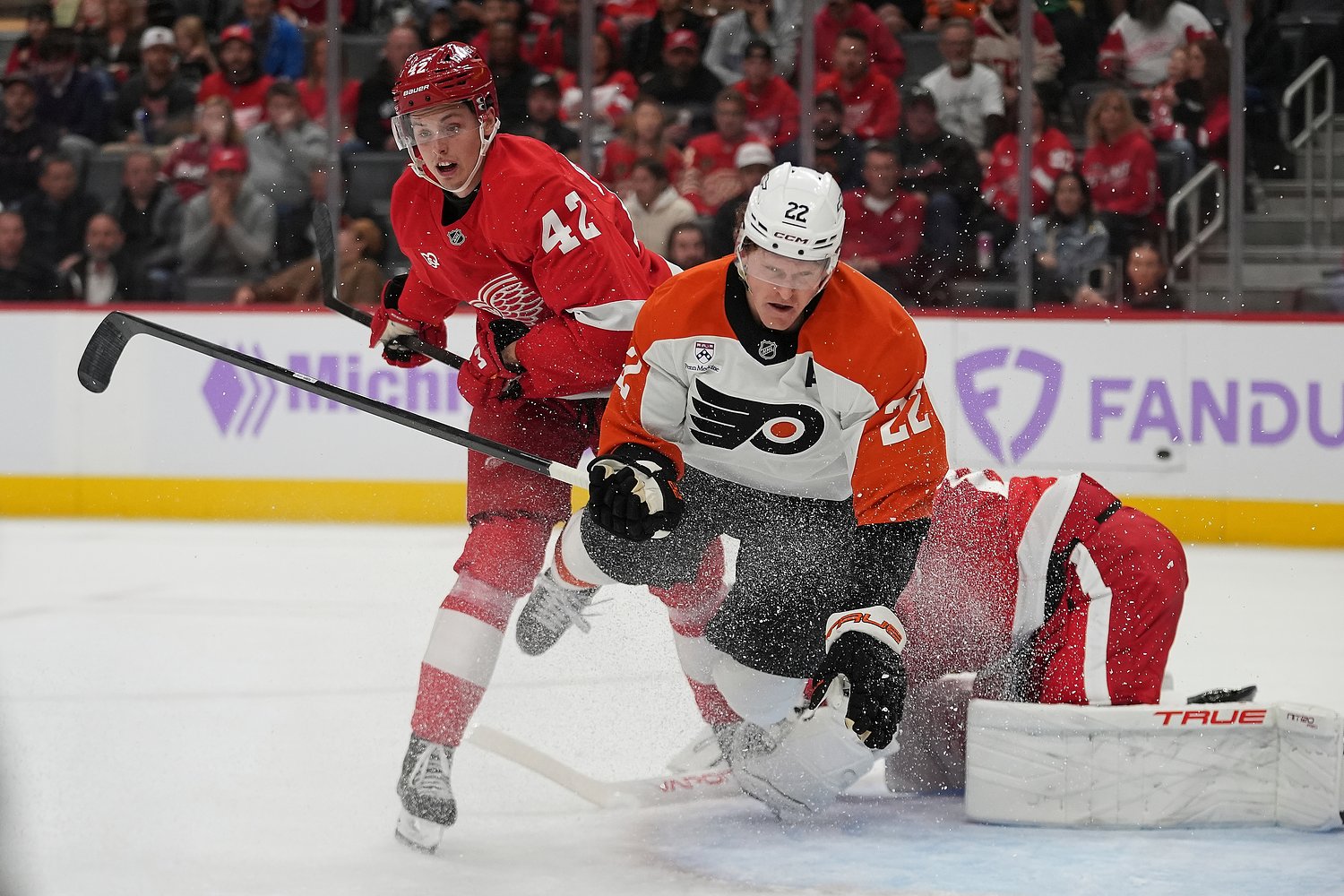 Red Wings’ backup goaltender confident and off to a solid start