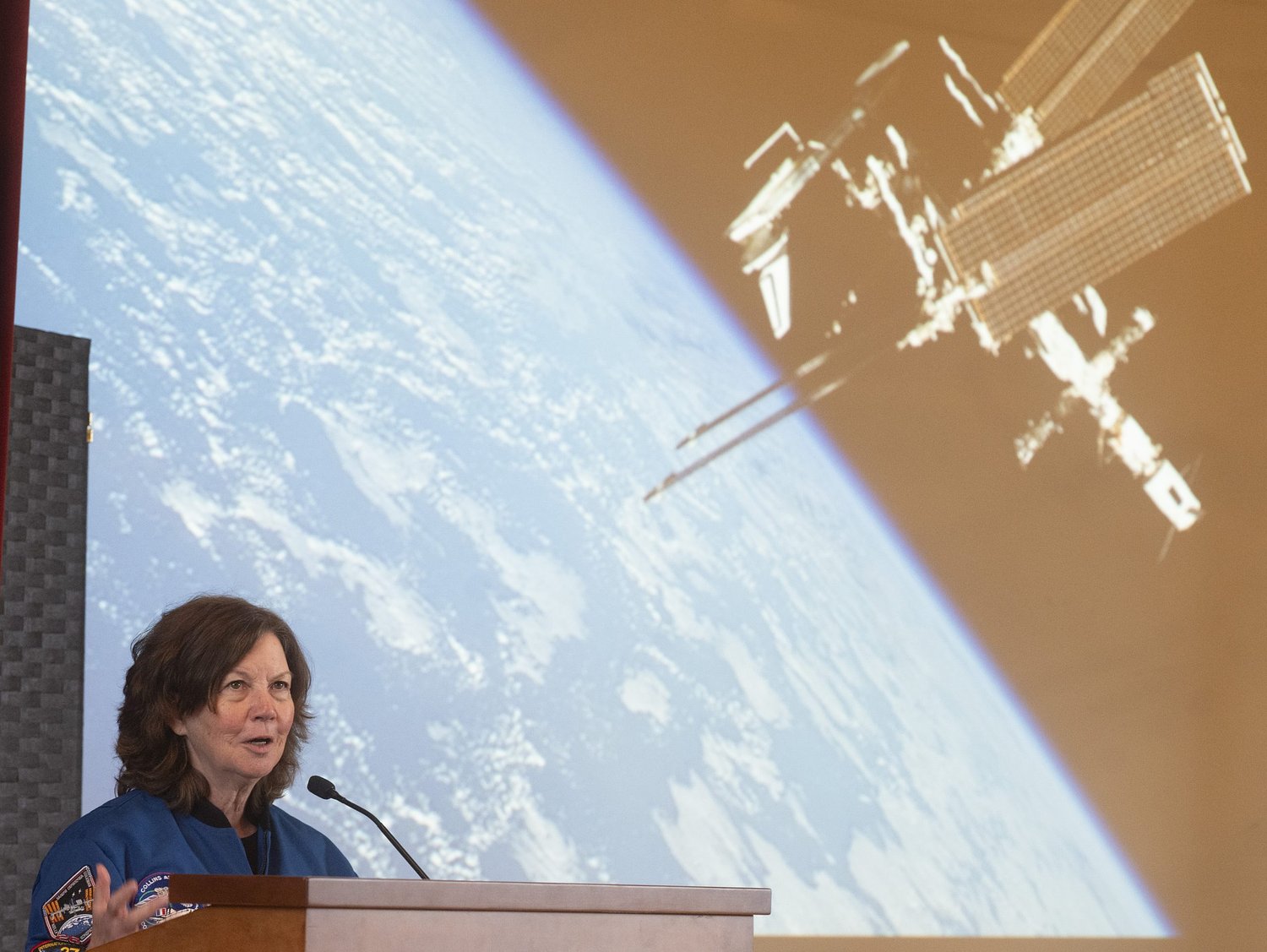 Retired astronaut urges voters to protect democracy at UMass