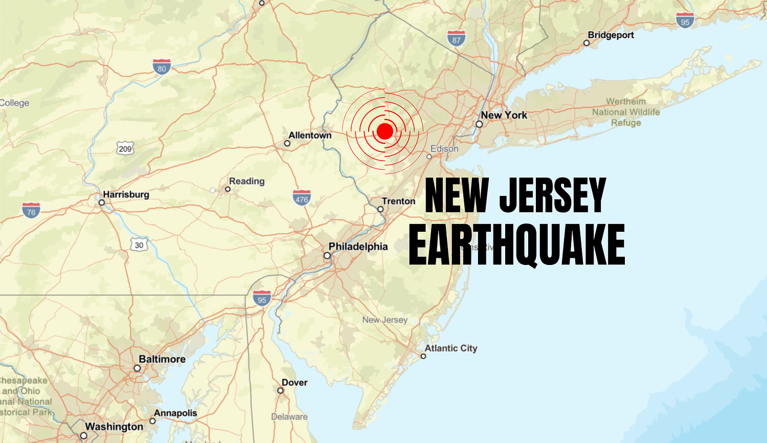 ‘Micro’ earthquake detected in northern N.J. Thursday morning
