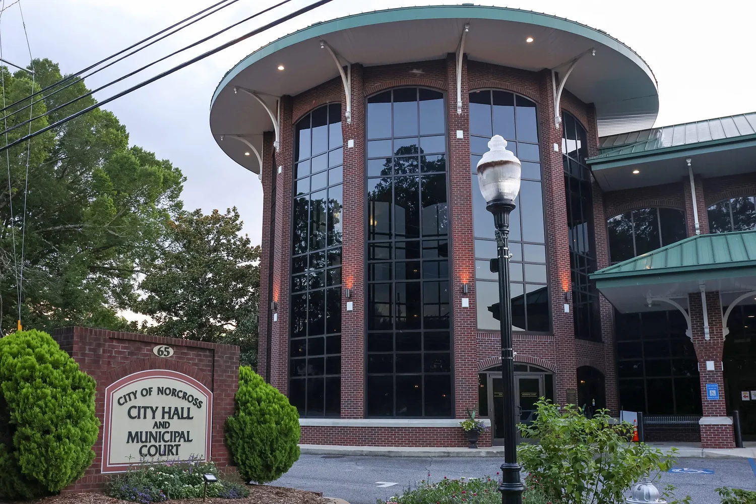 Norcross discusses downtown parking contract ahead of Nov. 2 vote