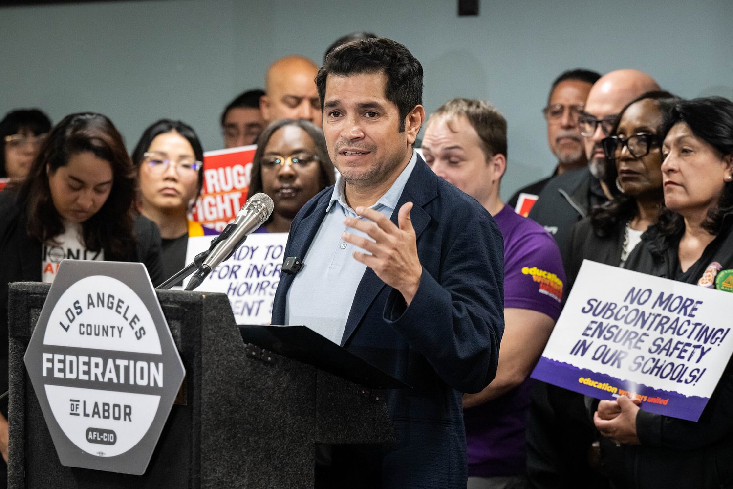 Anti-Israel encampment member emerges as far-left threat to Rep. Jimmy Gomez