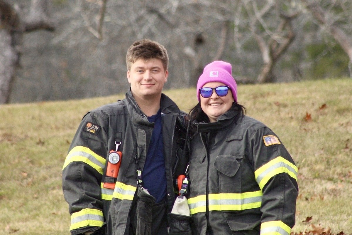 Weeks of highs and lows for Maine firefighting couple end with their home burning down