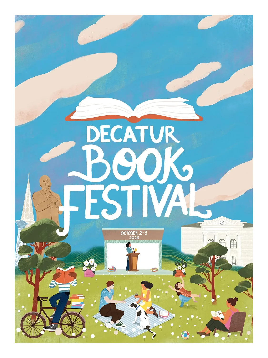 Decatur Book Festival announces 2026 festival lineup with more than 80 authors