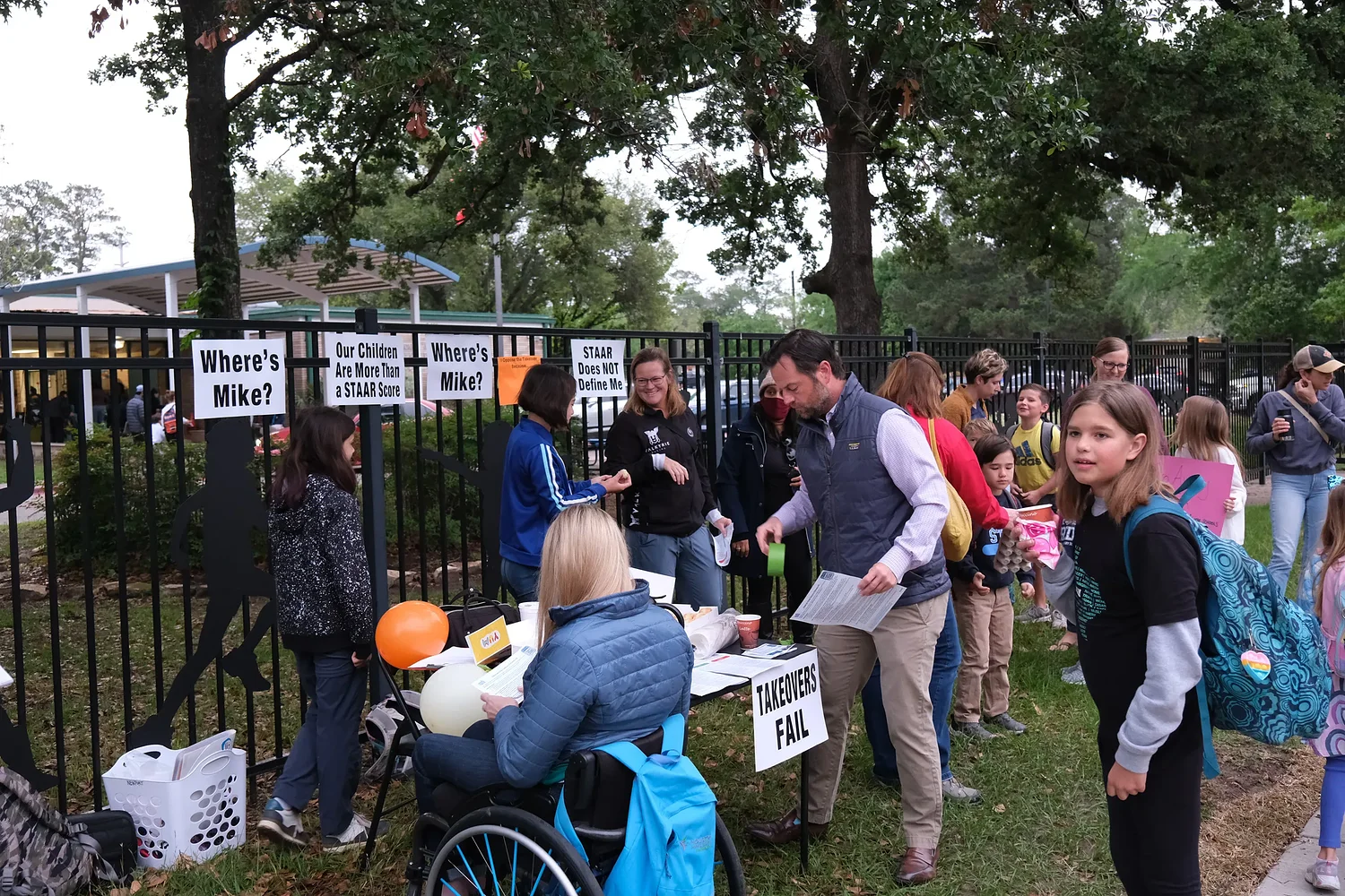 Frustration over school takeovers, vouchers could sway Texas voters in close governor’s race