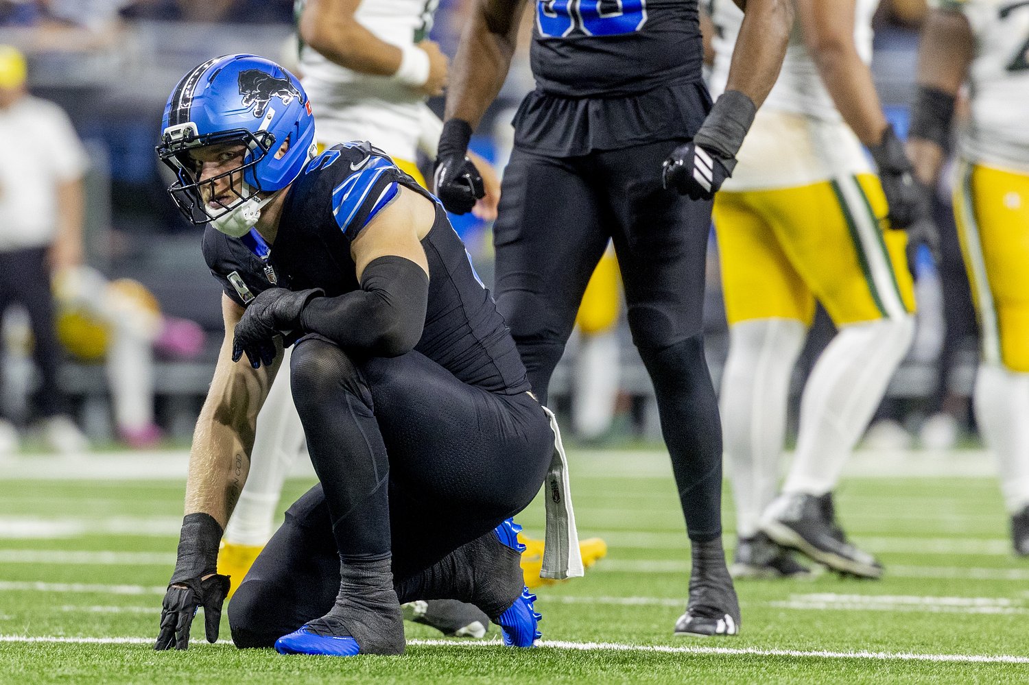 Overheard inside the Lions’ locker room: No whistle heard and mini playoff game
