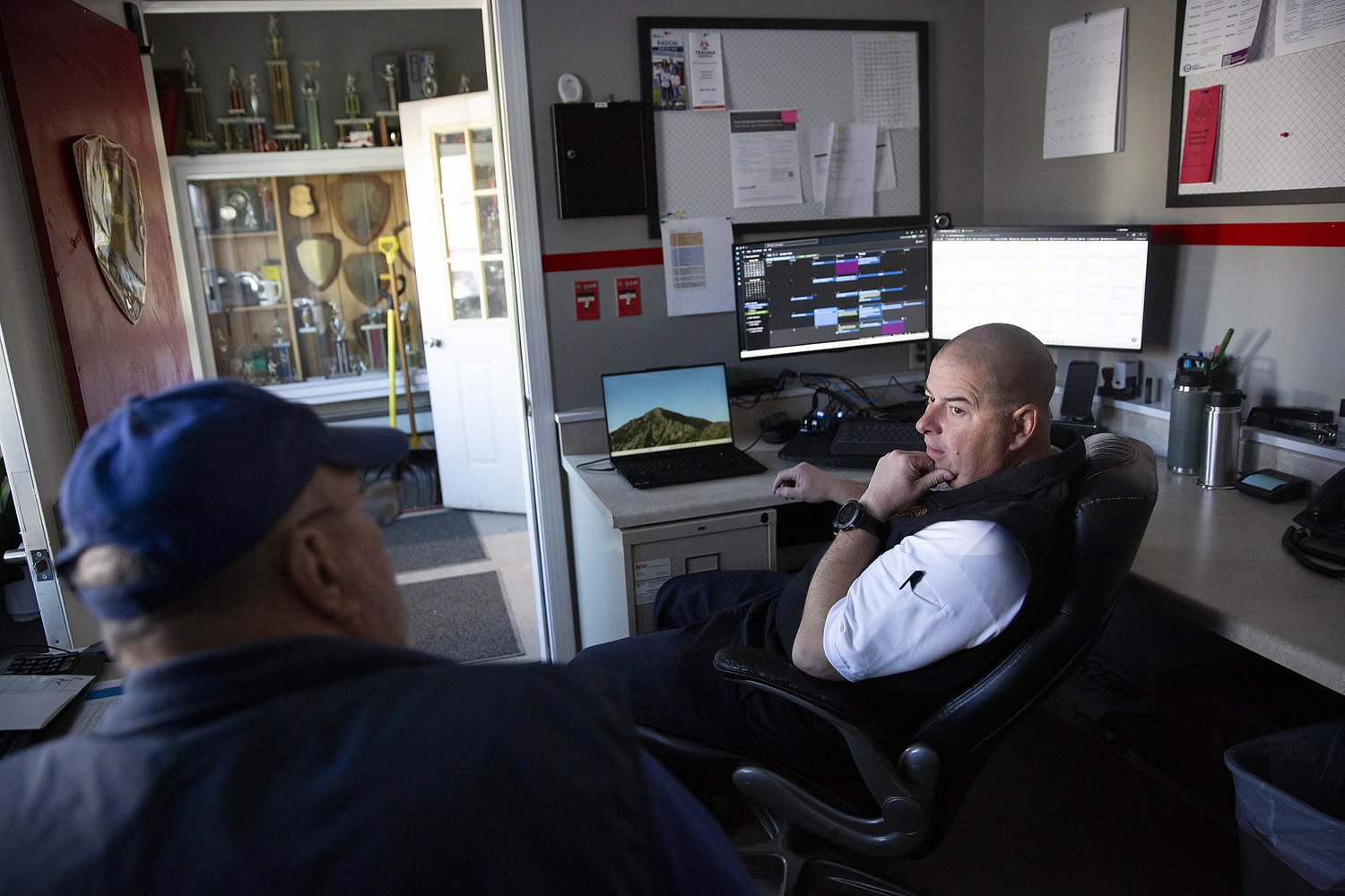 Canaan fire chief settling in after period of turnover