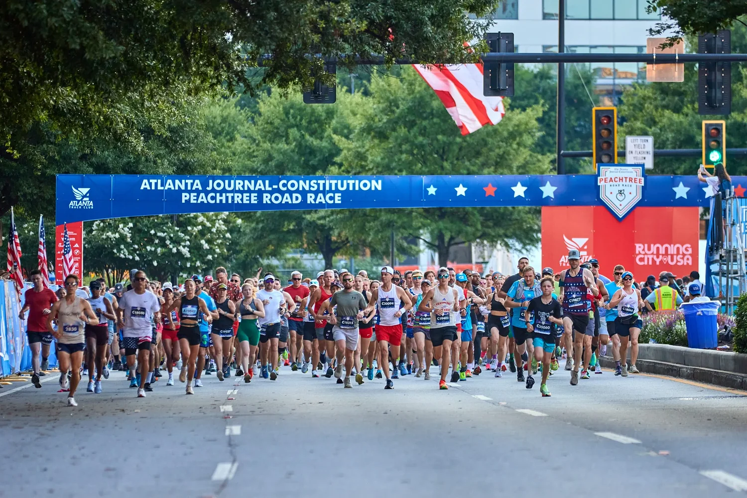 Northside Hospital Peachtree Road Race to start under red flag conditions