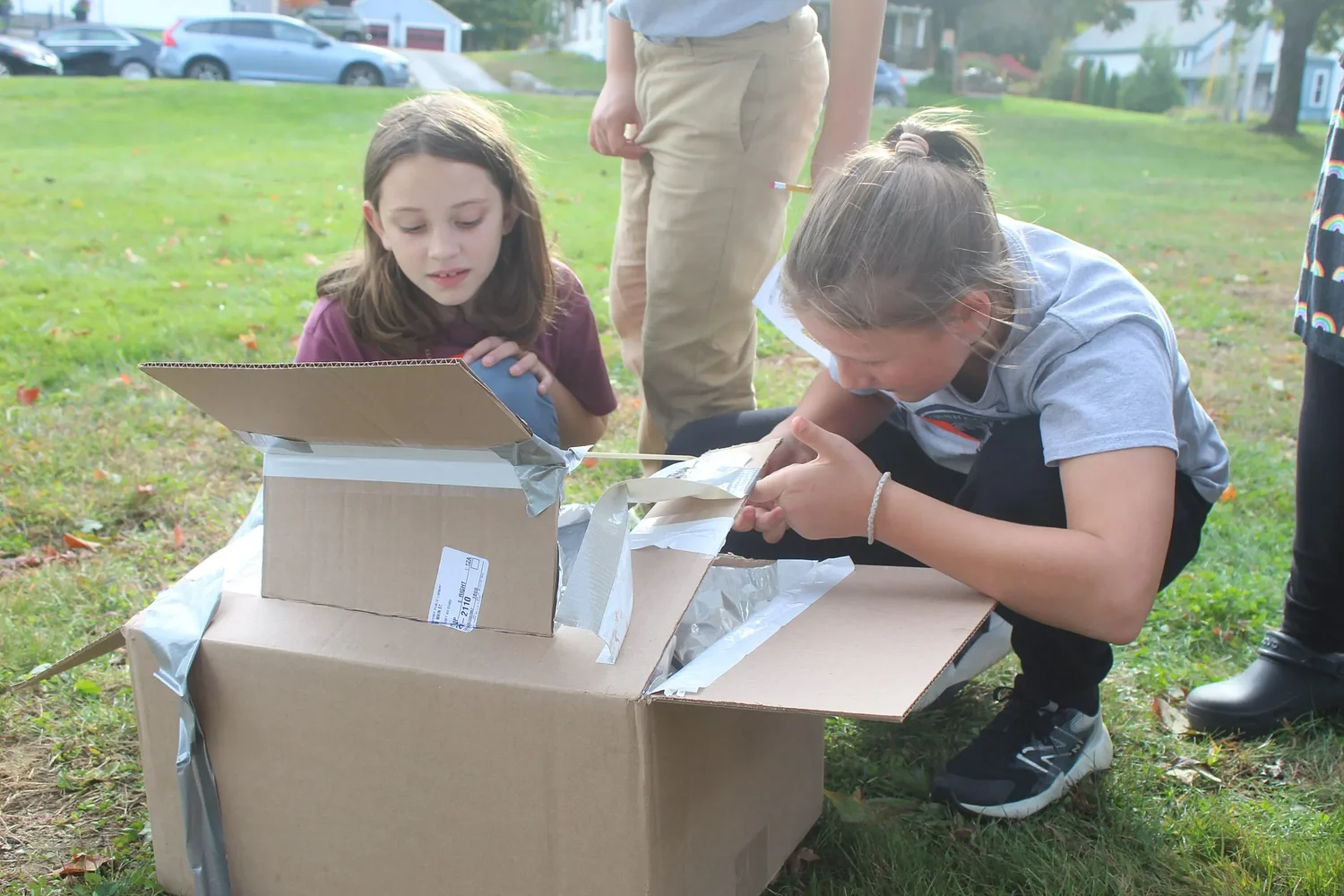 Preserving Our Region: Kids test solar ovens at Jaffrey Public Library, despite cloudy skies