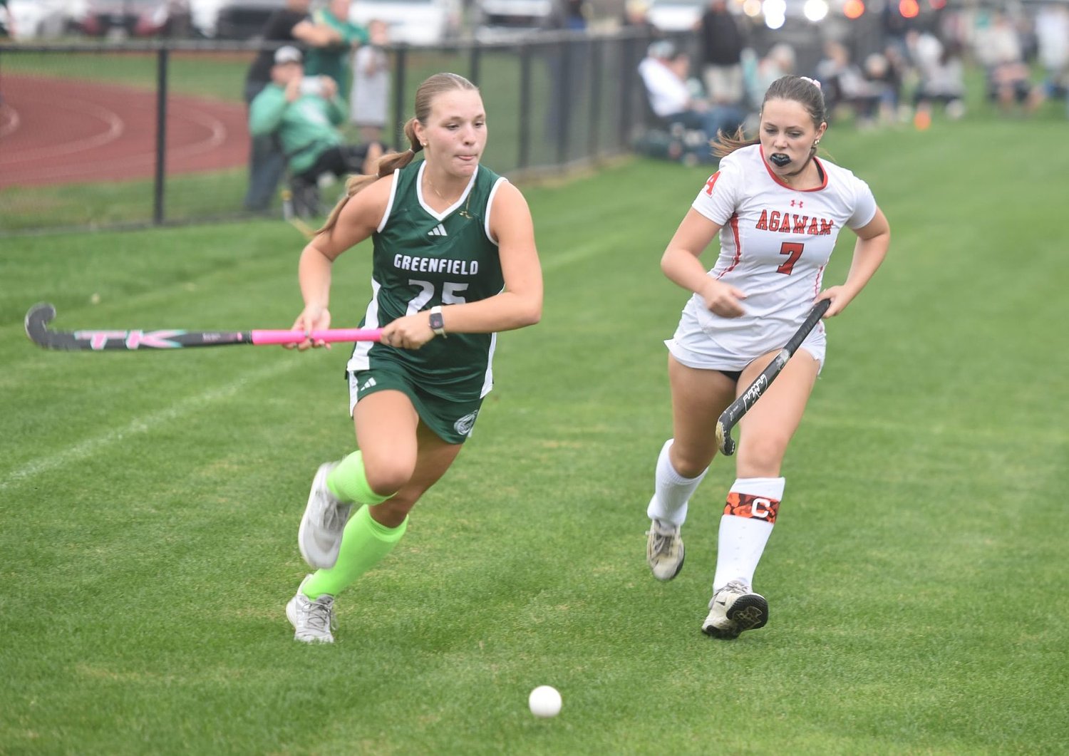 H.S. Roundup: Greenfield field hockey falls to Agawam