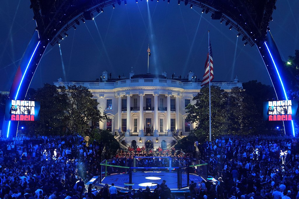 2 of 8 men charged in thwarted attack on UFC cage-fighting show at White House plead not guilty