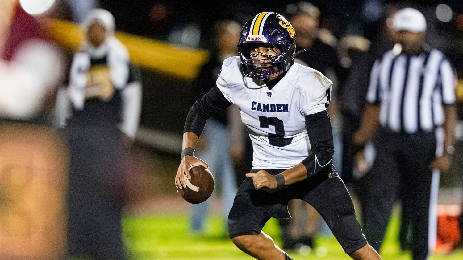 Sophomore QB scores 4 TDs as Camden blanks Barnegat to open CJ3 playoffs run