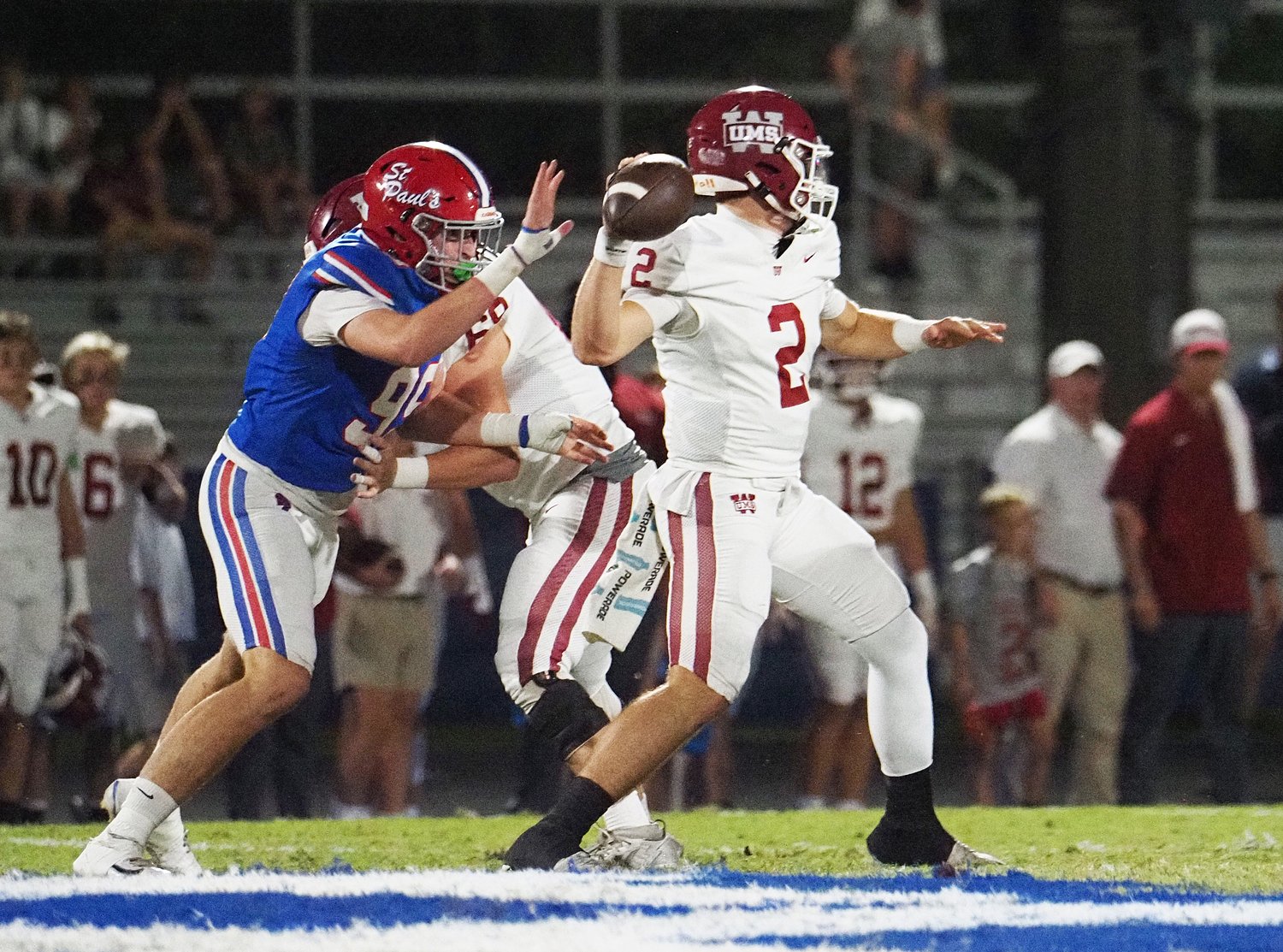 Fowler lifts UMS-Wright to win over rival St. Paul’s, into showdown for region title