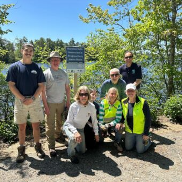 Georges Mills Town Beach and Little Lake Sunapee receive shoreline upgrades