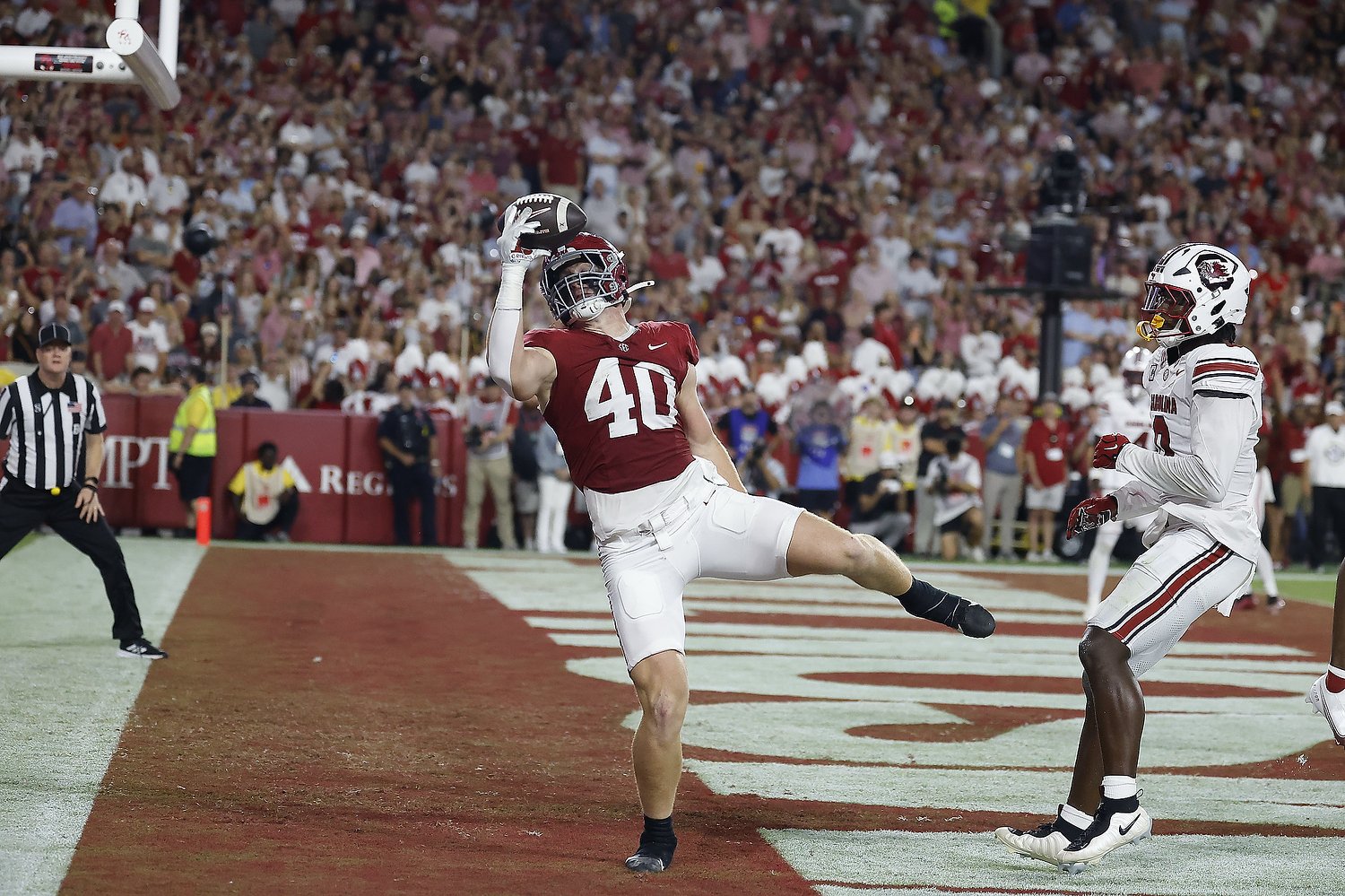 The story behind Josh Ford’s ‘amazing’ one-handed catch: ‘Lord, let me make this play’