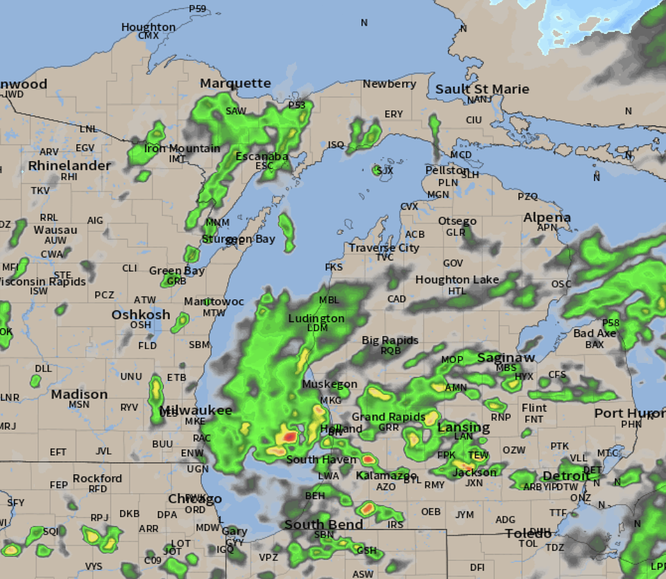 Lake-effect situation will lead to a bizarre, rare weather scene