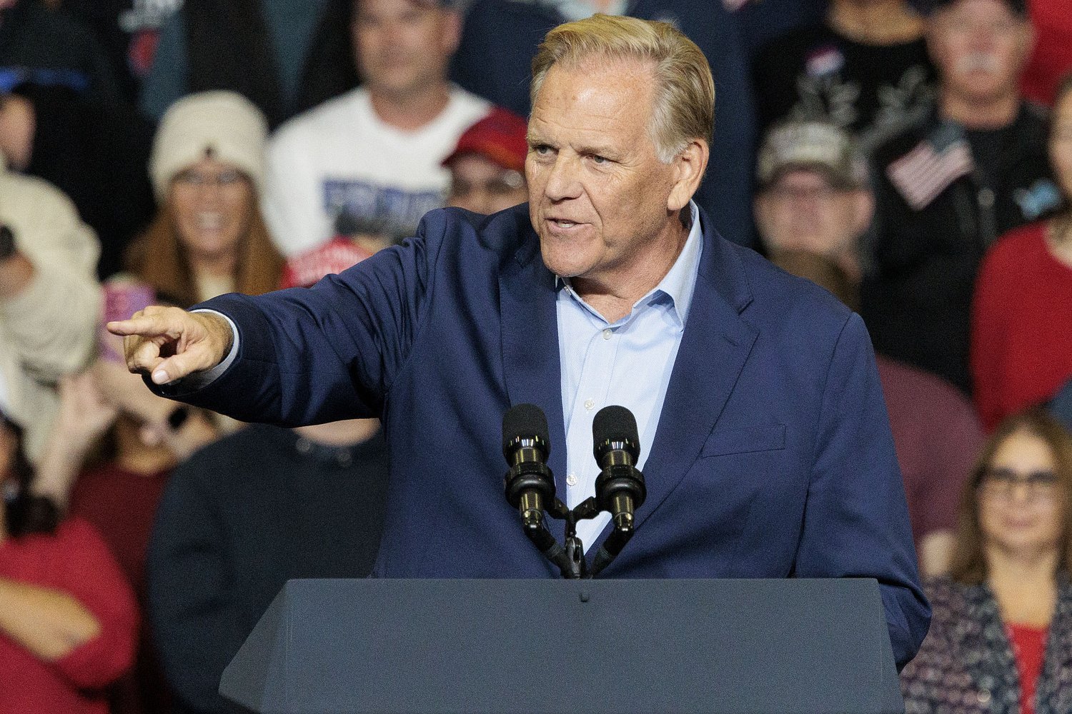 Republican Senate candidate Rogers, others target El-Sayed at Vance’s Michigan rally