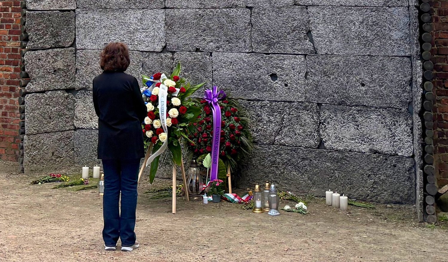 Jacky Rosen visits Poland to discuss antisemitism, Holocaust issues