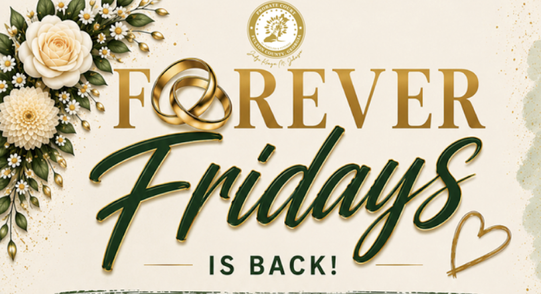 Fulton County Probate Court relaunching free Friday weddings