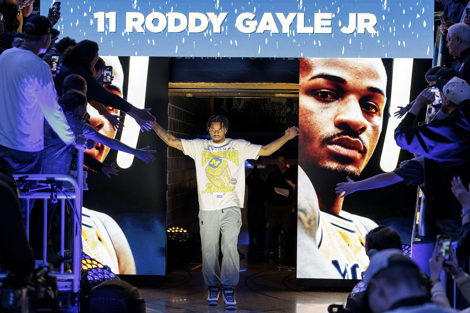 ‘A blessing’: Michigan’s Roddy Gayle Jr. officially cleared to play 5th year