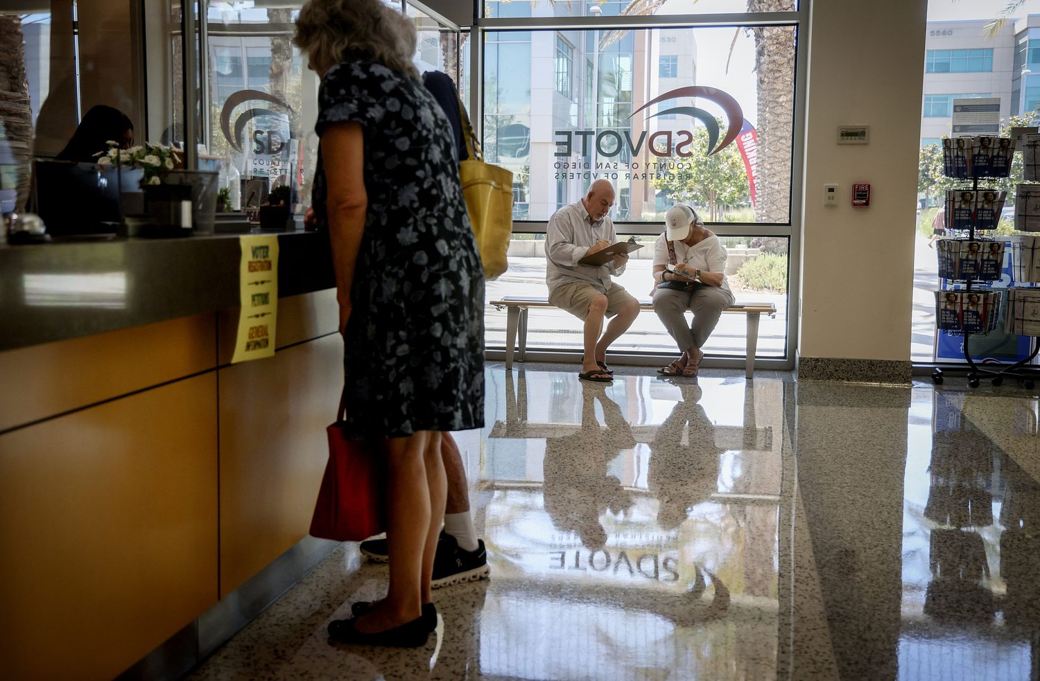Immigration enforcement, a lack of bilingual poll workers a worry for some San Diego voters