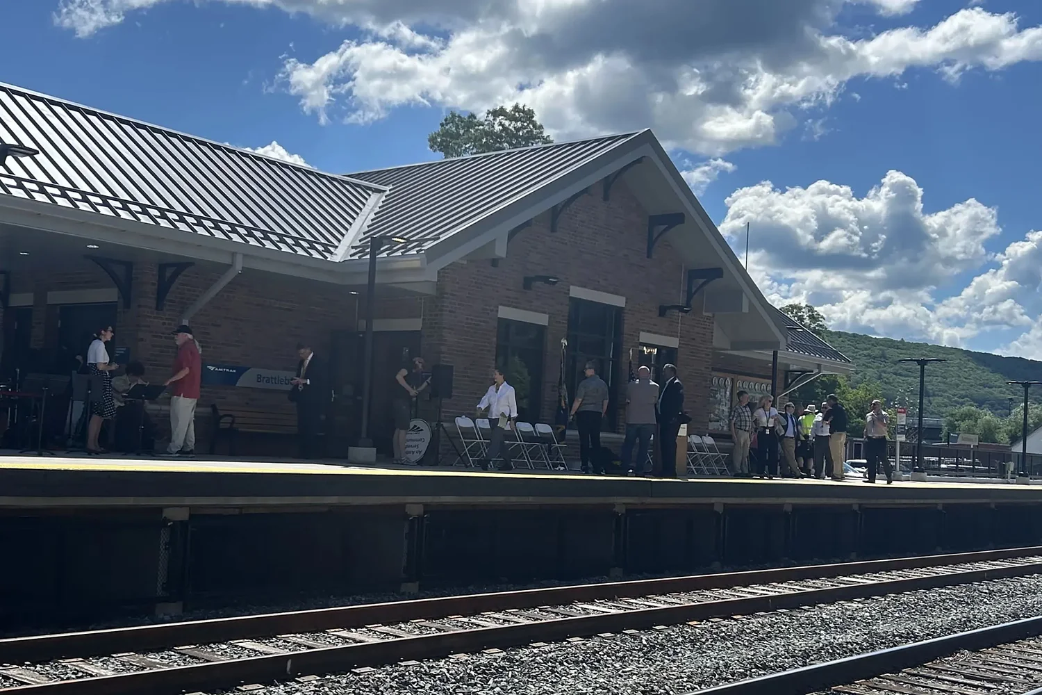 Vermont city opens $10M accessible train station