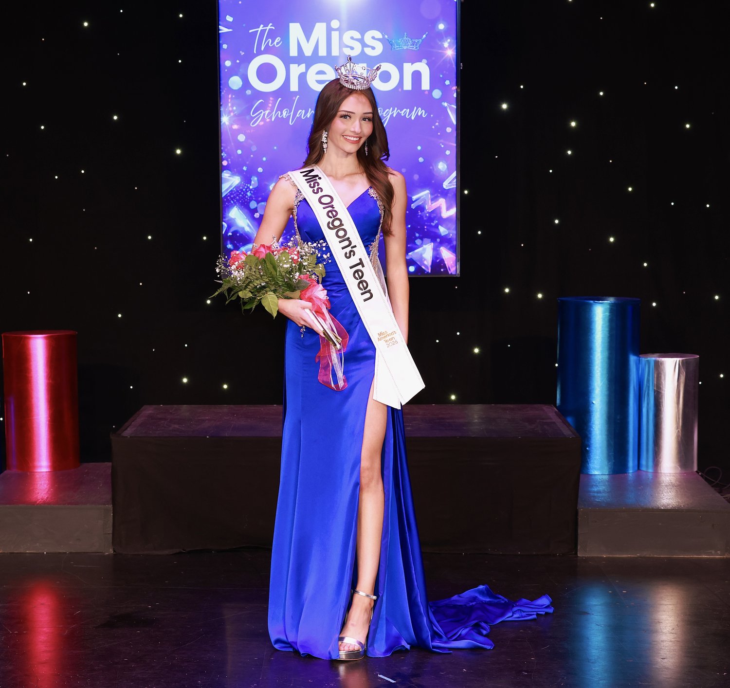 Newcomer to pageants, Lane County’s Aria Christensen looks to win Miss America’s Teen
