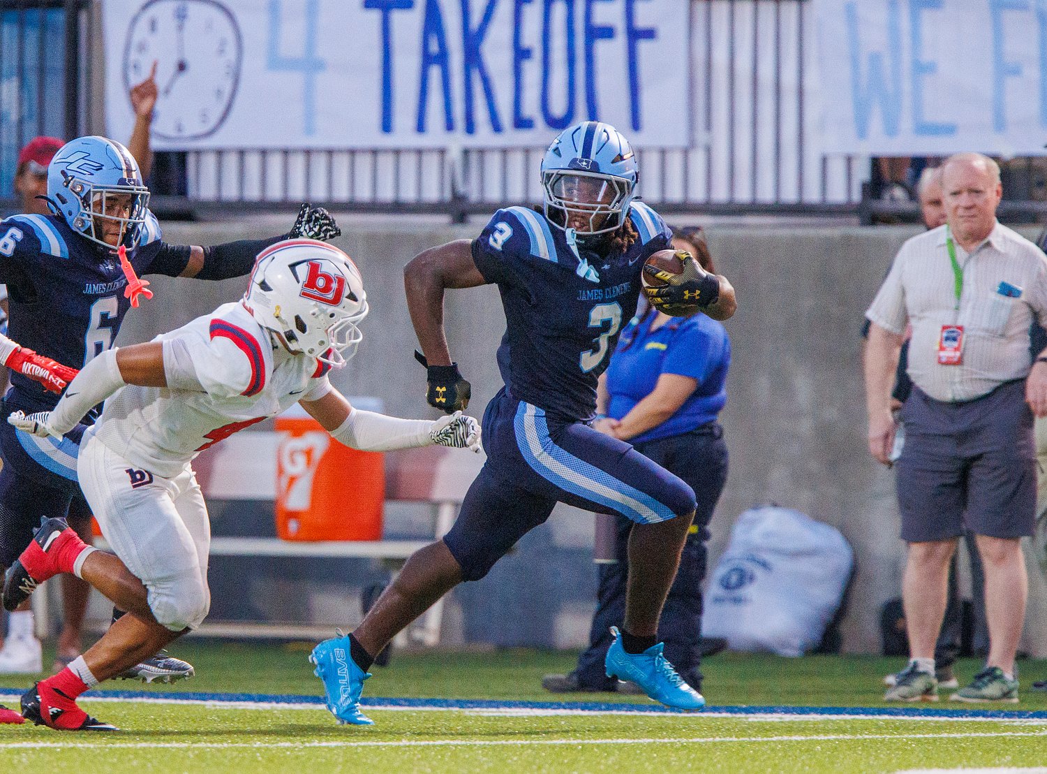 James Clemens surges past Bob Jones in fourth quarter for Madison Bowl victory