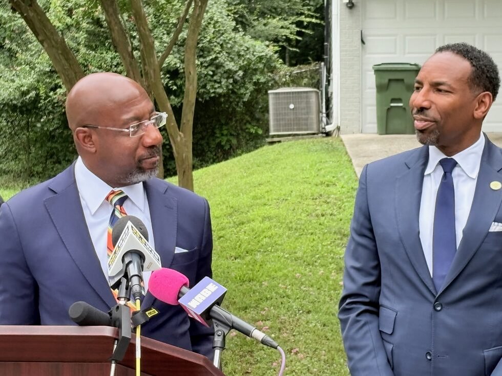 Warnock, Dickens celebrate new law to boost homeownership for renters
