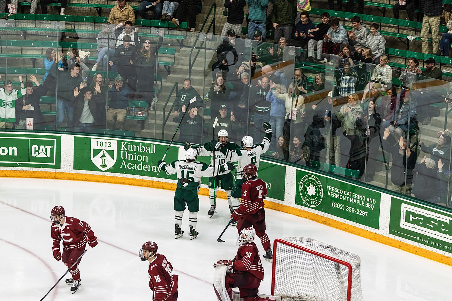 Dartmouth sweeps Colgate to reach ECAC men's hockey semifinals