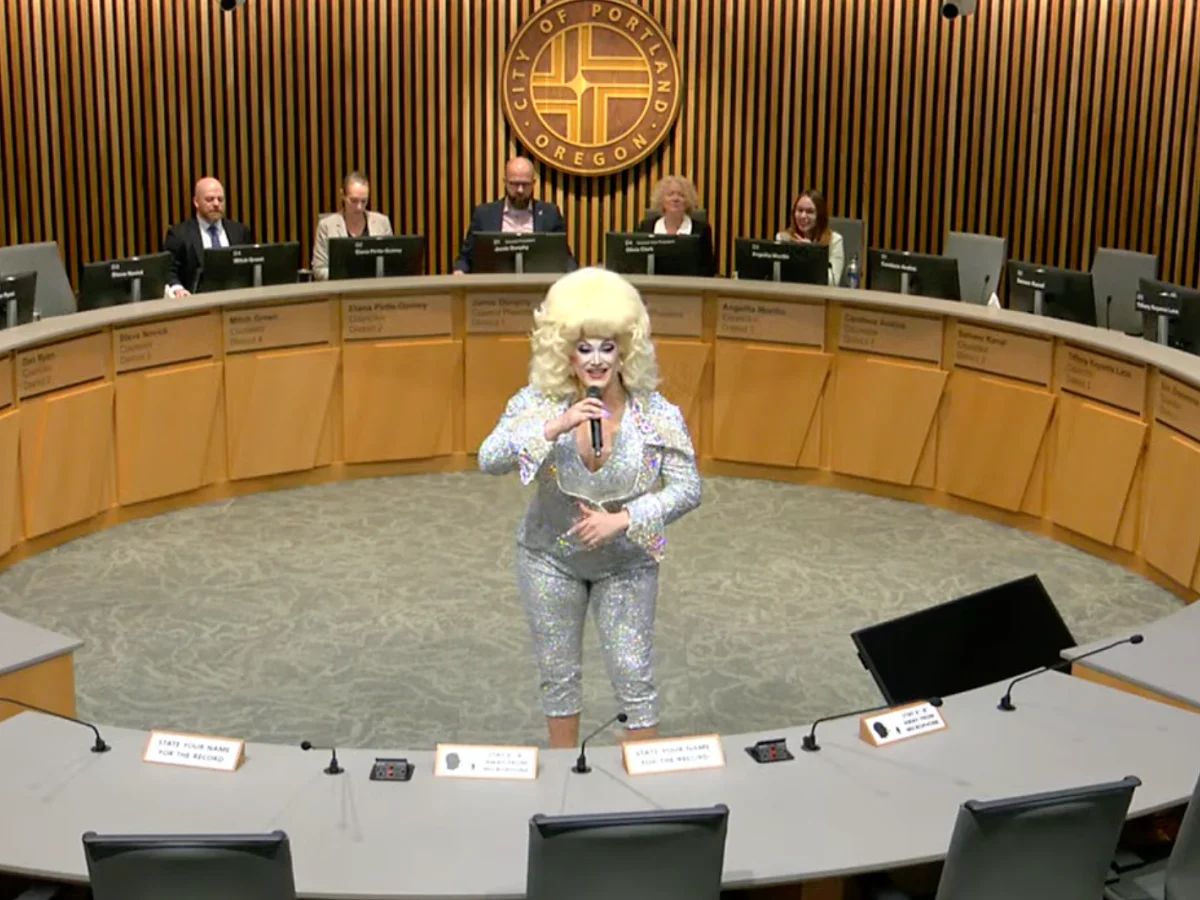 Good Morning, News: Portland Mayor Breaks Tie Vote for Zenith, Introducing Our Citywide Dolly Parton Day, and Other Such Glitter That Is Gold. By Suzette Smith.