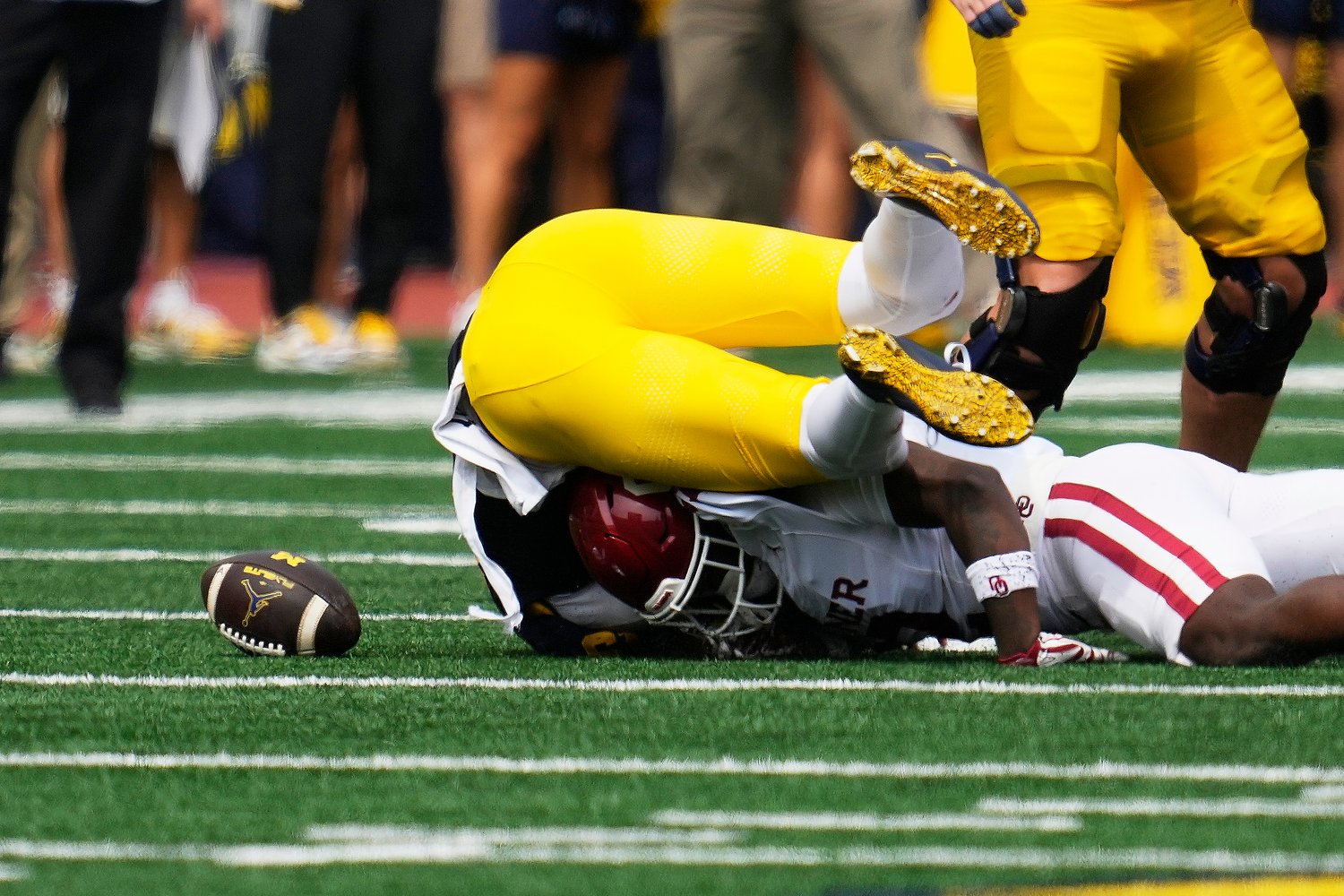 Fumbles remain a problem for Michigan
