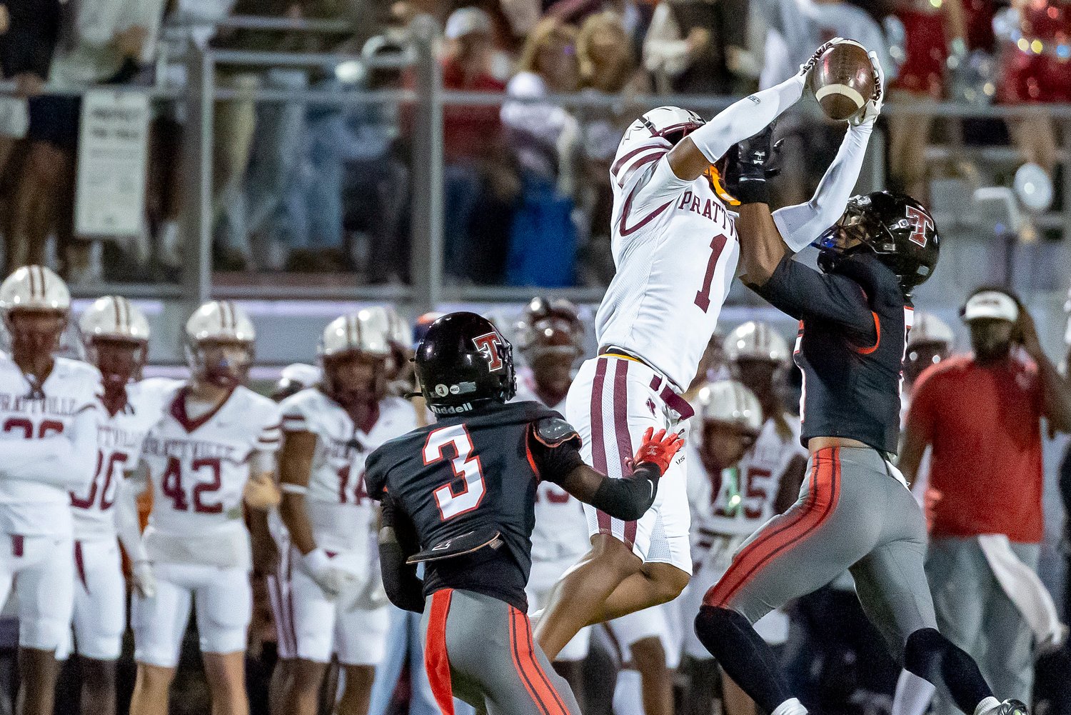 Prattville knocks off No. 1 Thompson with blocked field goal in final seconds