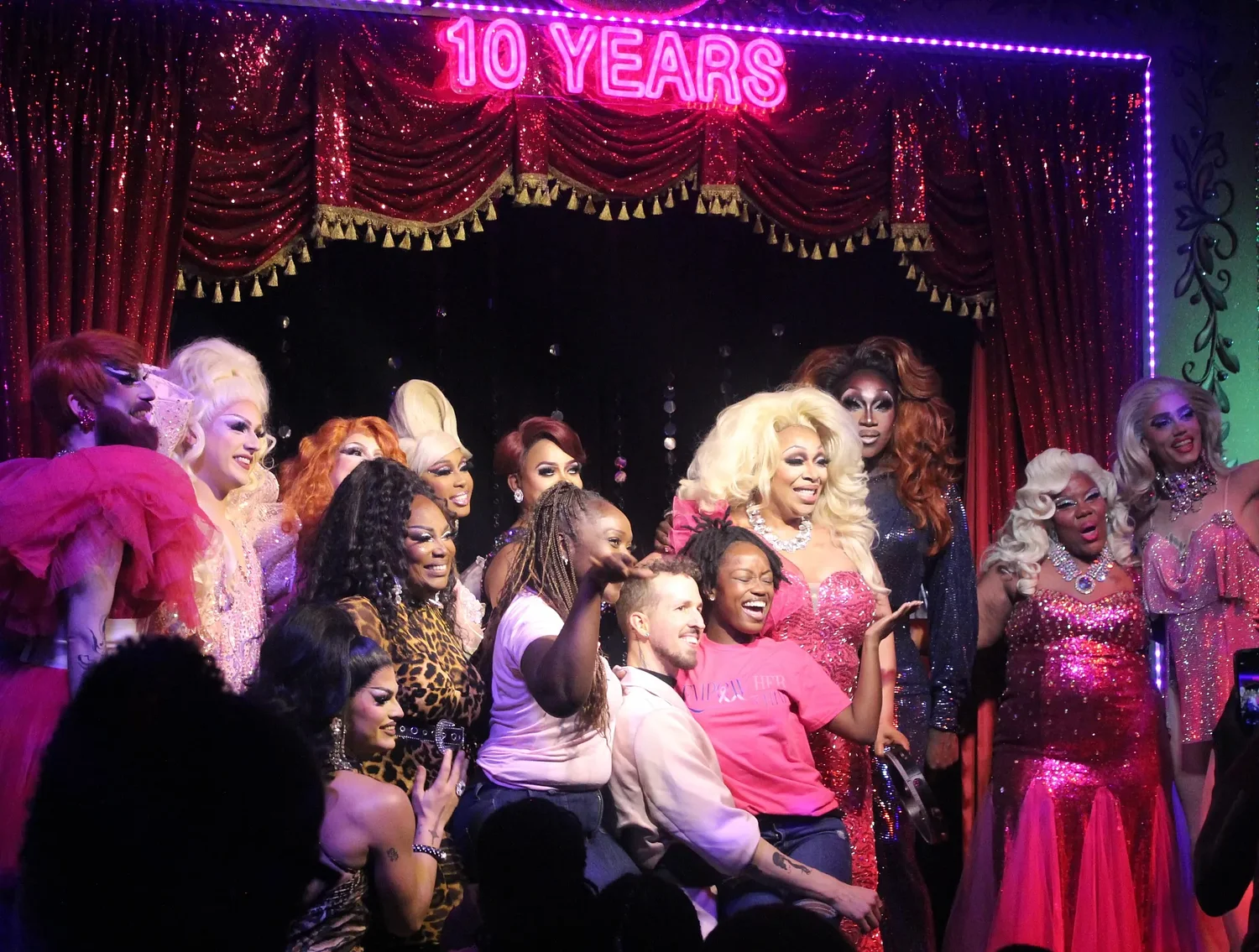Breast cancer survivors debut in drag at Pretty in Pink Gala
