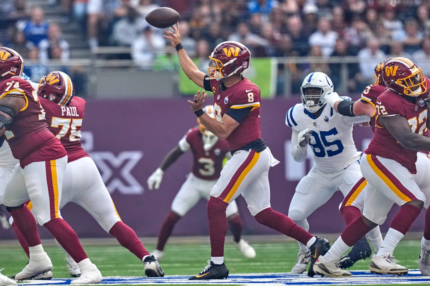 Washington Commanders QB Marcus Mariota injury update