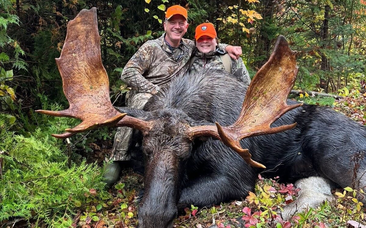 Maine’s moose season opened with rain, but these hunters still found success