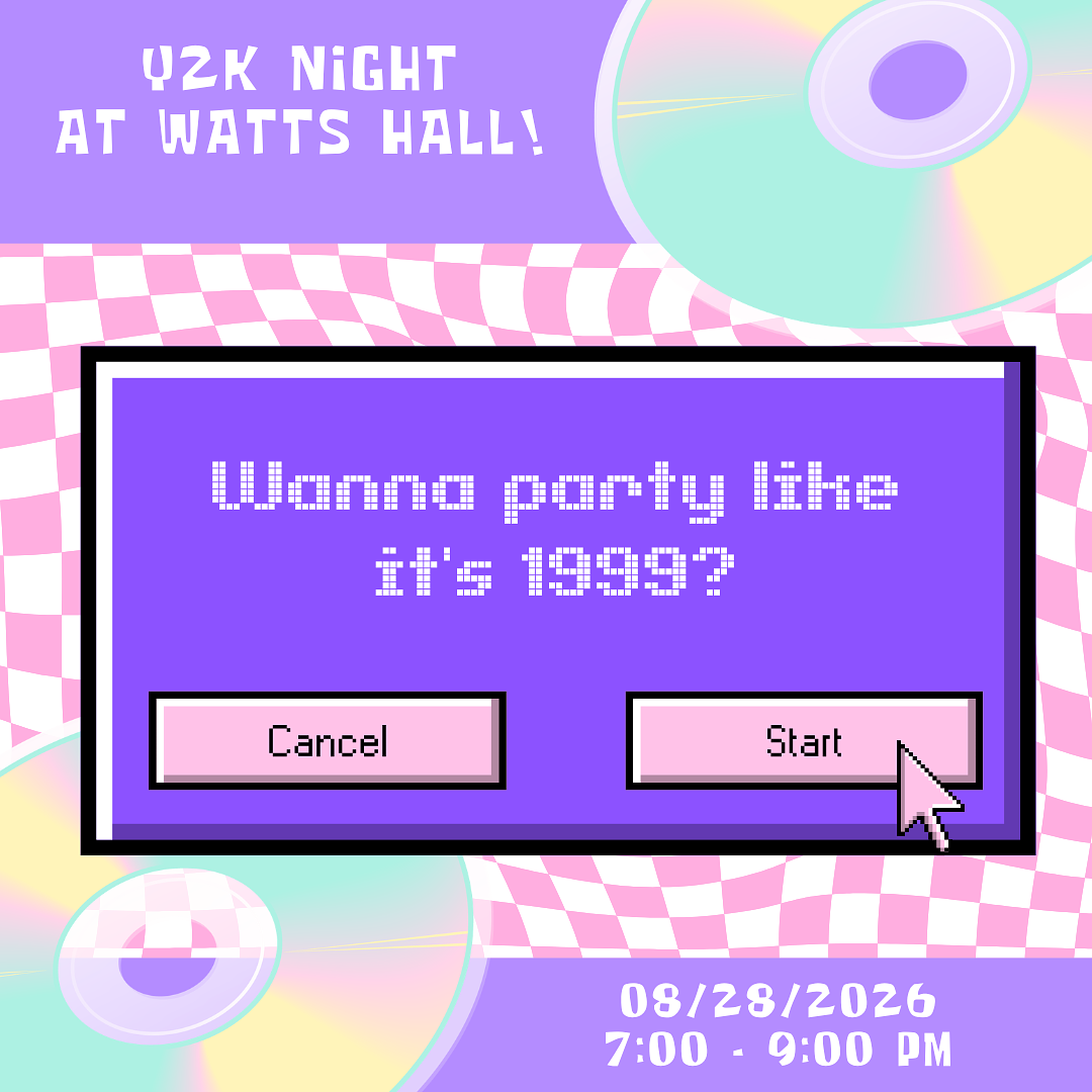 Watts Hall Community Arts presents Y2K Night on Aug. 28