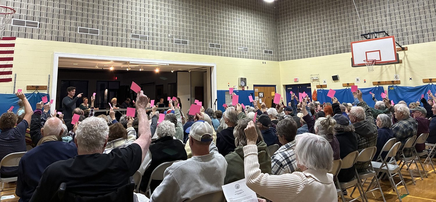 Colrain grant for senior meals inspires controversy at Special Town Meeting