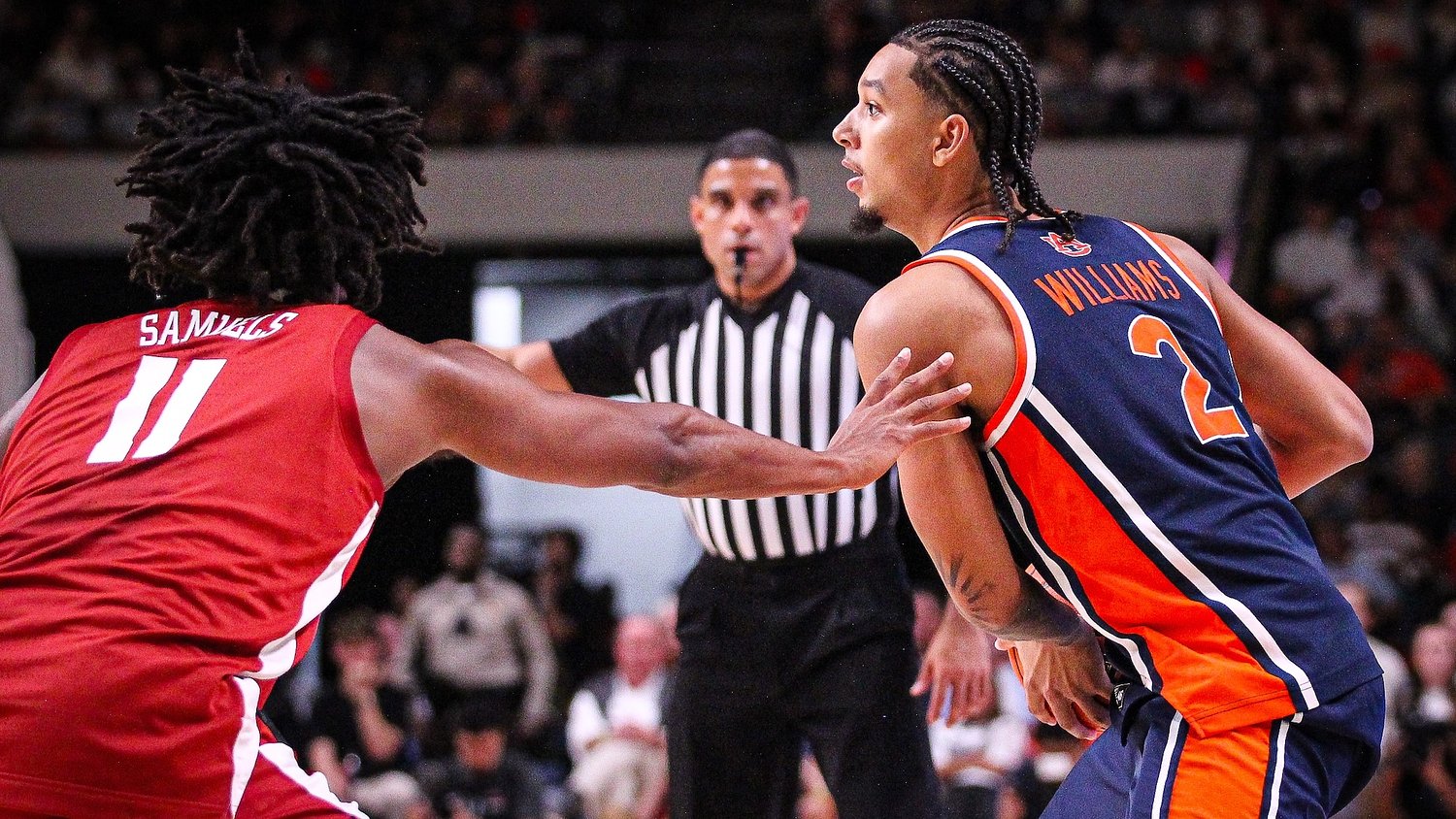 Watch post-game scuffle between Alabama, Auburn in exhibition basketball game