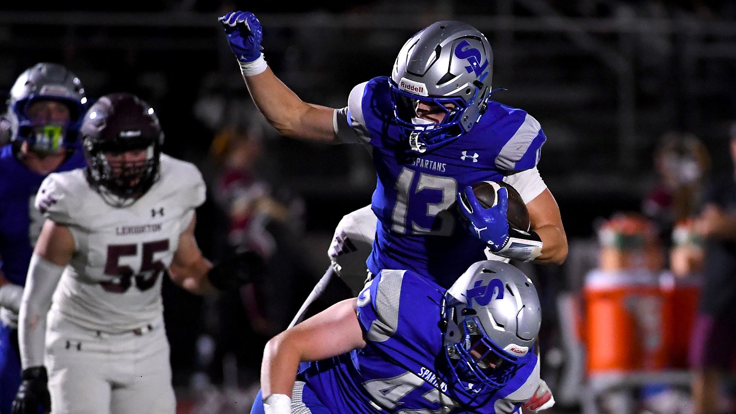 Southern Lehigh football’s new running backs play big role in downing Lehighton