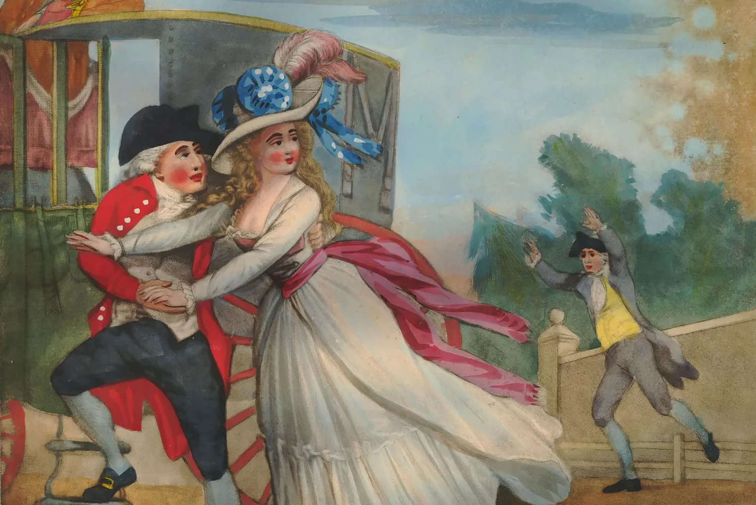 How Did People Go ‘No-Contact’ in the 1700s?