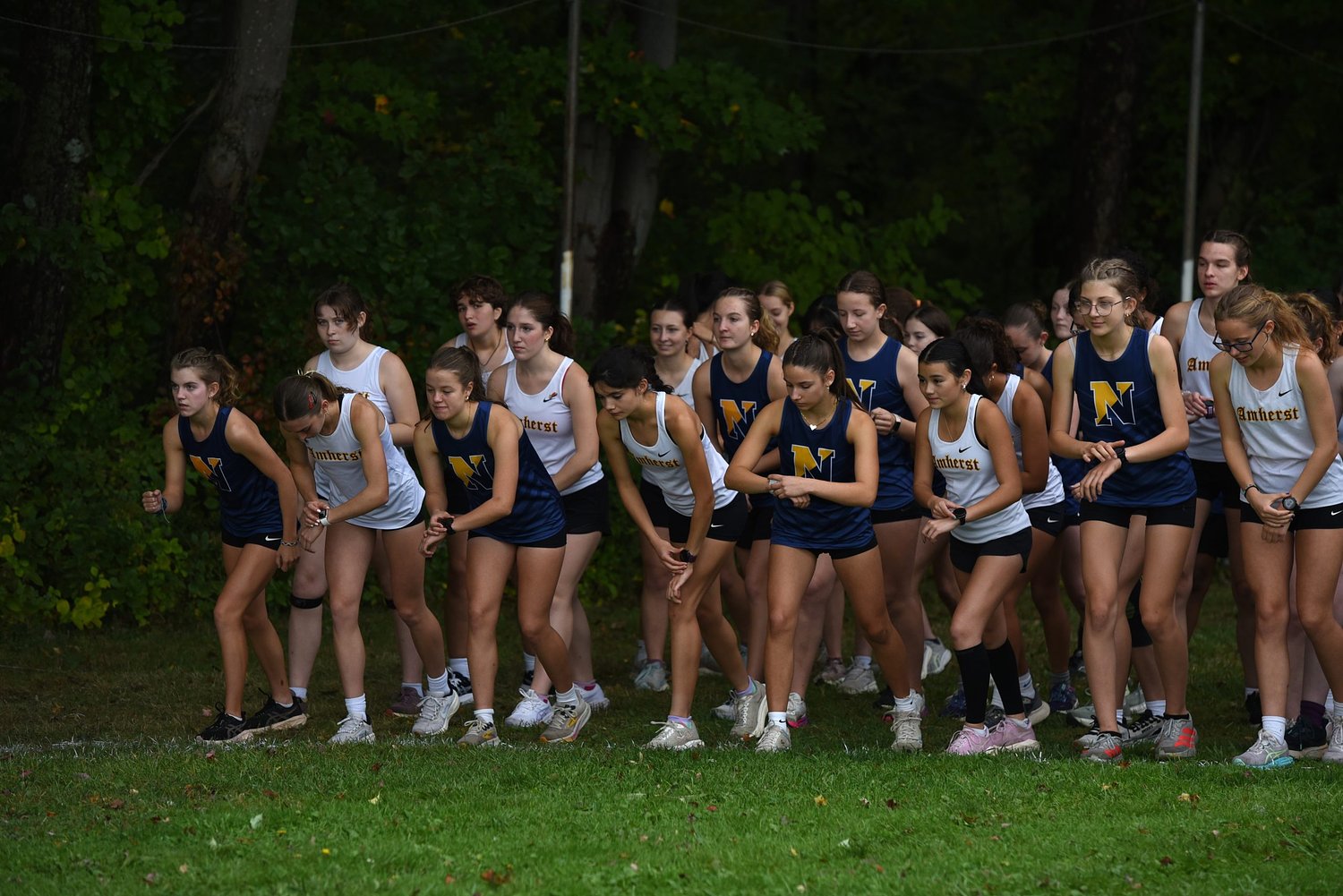 H.S. Roundup: Amherst cross country sweeps Northampton on Senior Day