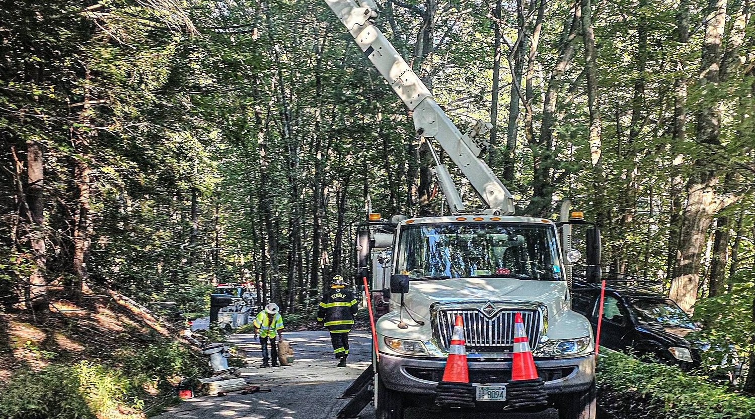 One person extricated from vehicle following Temple utility pole collision